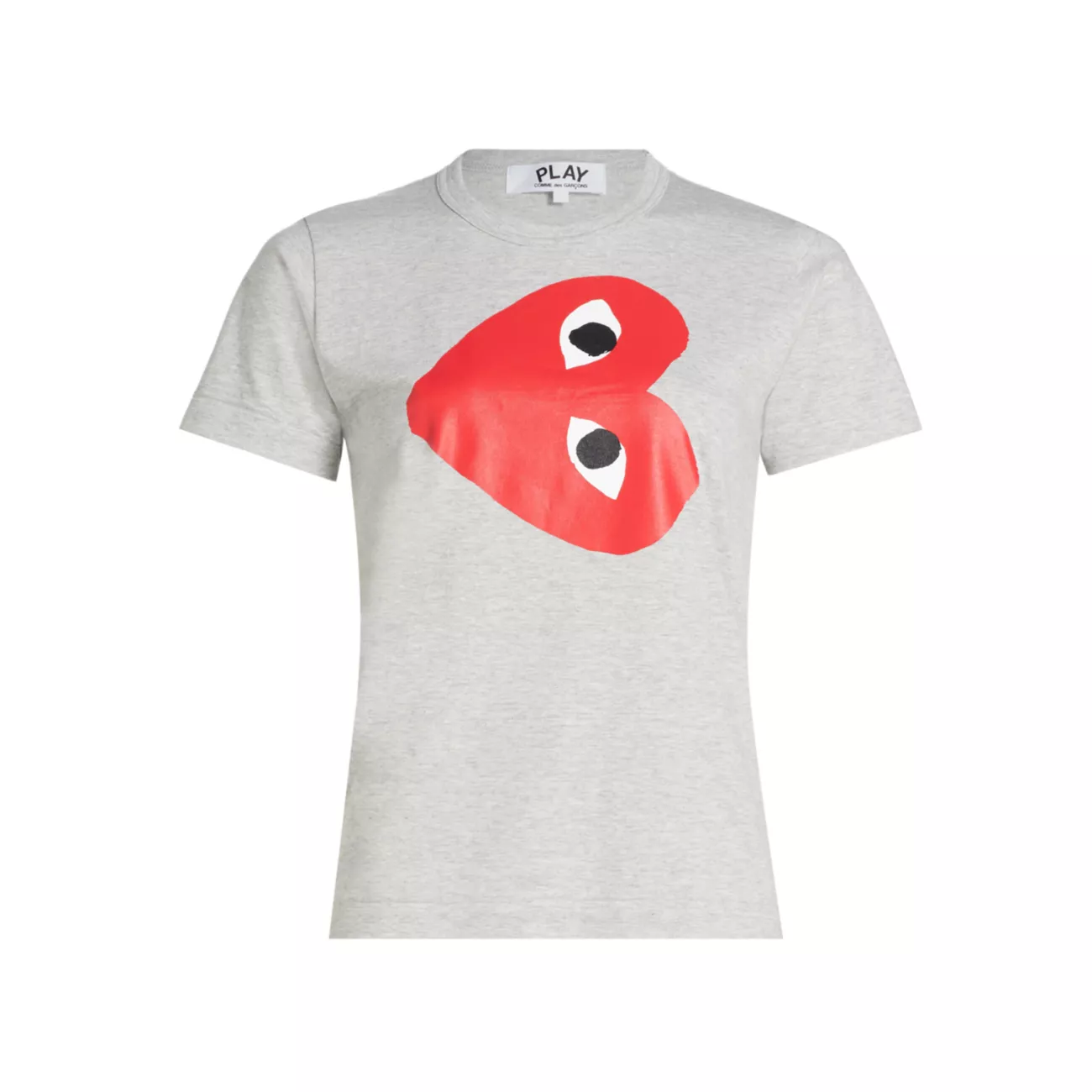 Футболка с логотипом Play Heart Comme des Garcons