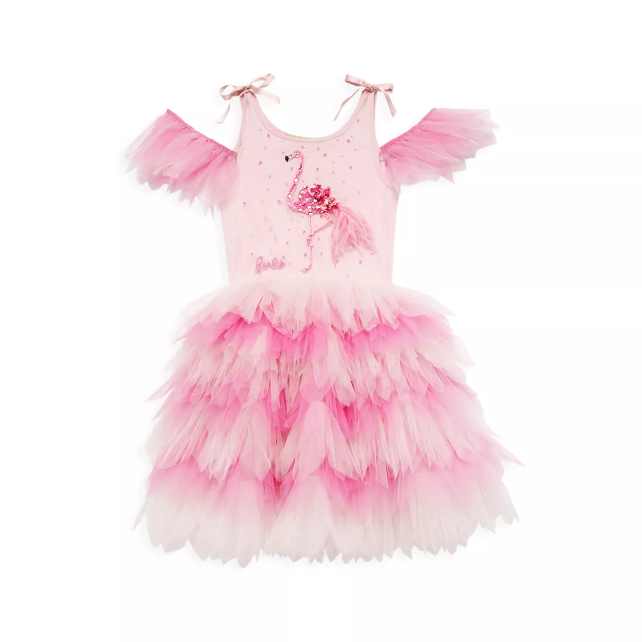 Платье-пачка Barbie Flamingo-Go для маленьких девочек и девочек TUTU DU MONDE