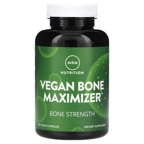 Vegan Bone Maximizer, 120 Vegan Capsules (Веганские капсулы) MRM