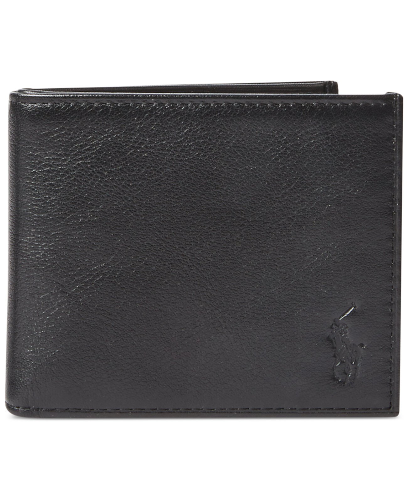 Мужской бумажник из шагреневой кожи Polo Ralph Lauren