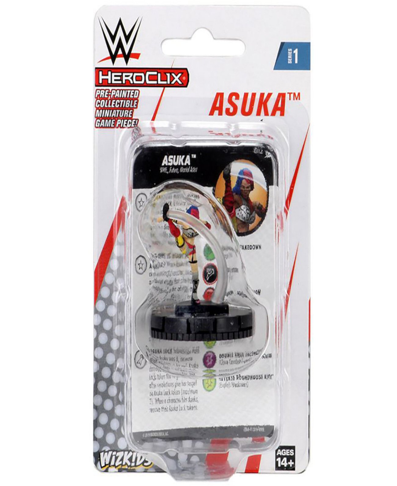 WWE HeroClix Asuka Expansion Pack Miniatures Game WizKids WizKids Games
