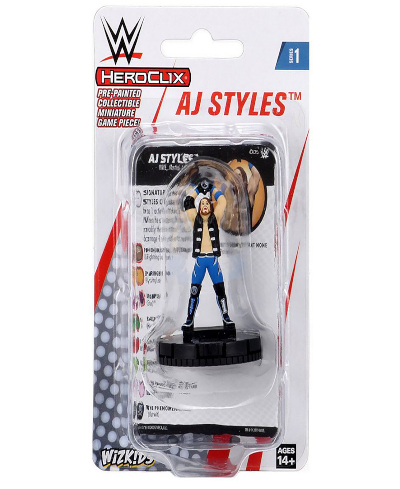 WWE HeroClix AJ Styles Expansion Pack Miniatures Game WizKids Games