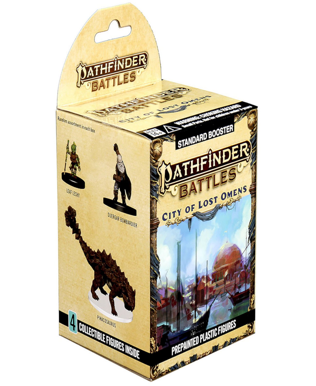 Усилитель Pathfinder Battles City of Lost Omens Раскрашенные в случайном порядке предварительно окрашенные ролевые игры 4 миниатюры WizKids Games