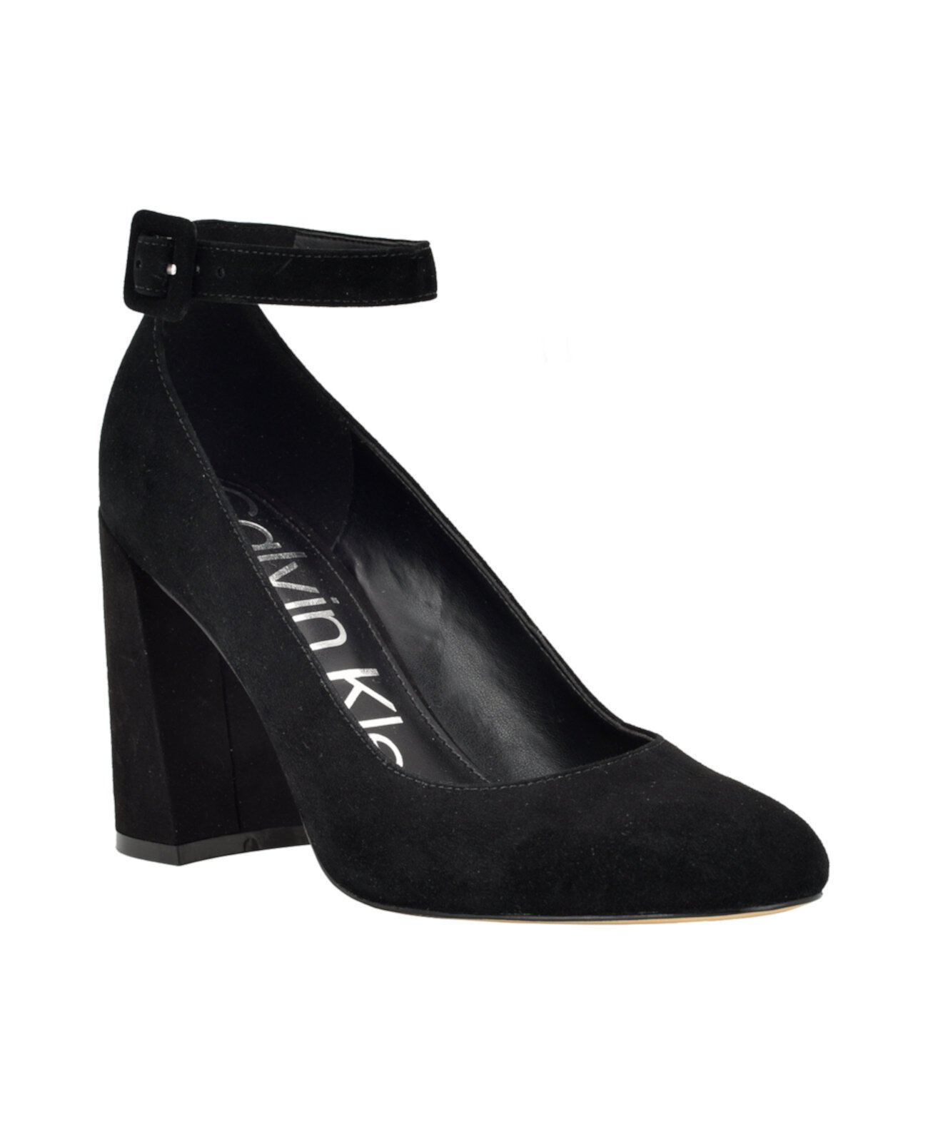 Женские туфли-лодочки Fionna с миндалевидным носком на блочном каблуке Calvin Klein