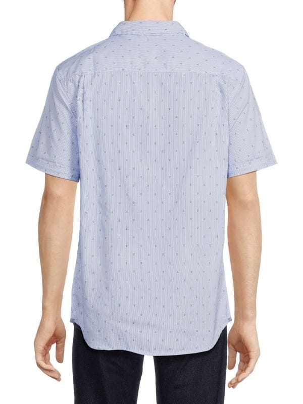 Цитрусовая рубашка с коротким рукавом на пуговицах Weatherproof Vintage