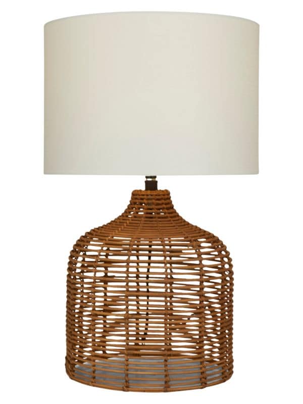 Настольная лампа из прибрежного ротанга Primrose Valley