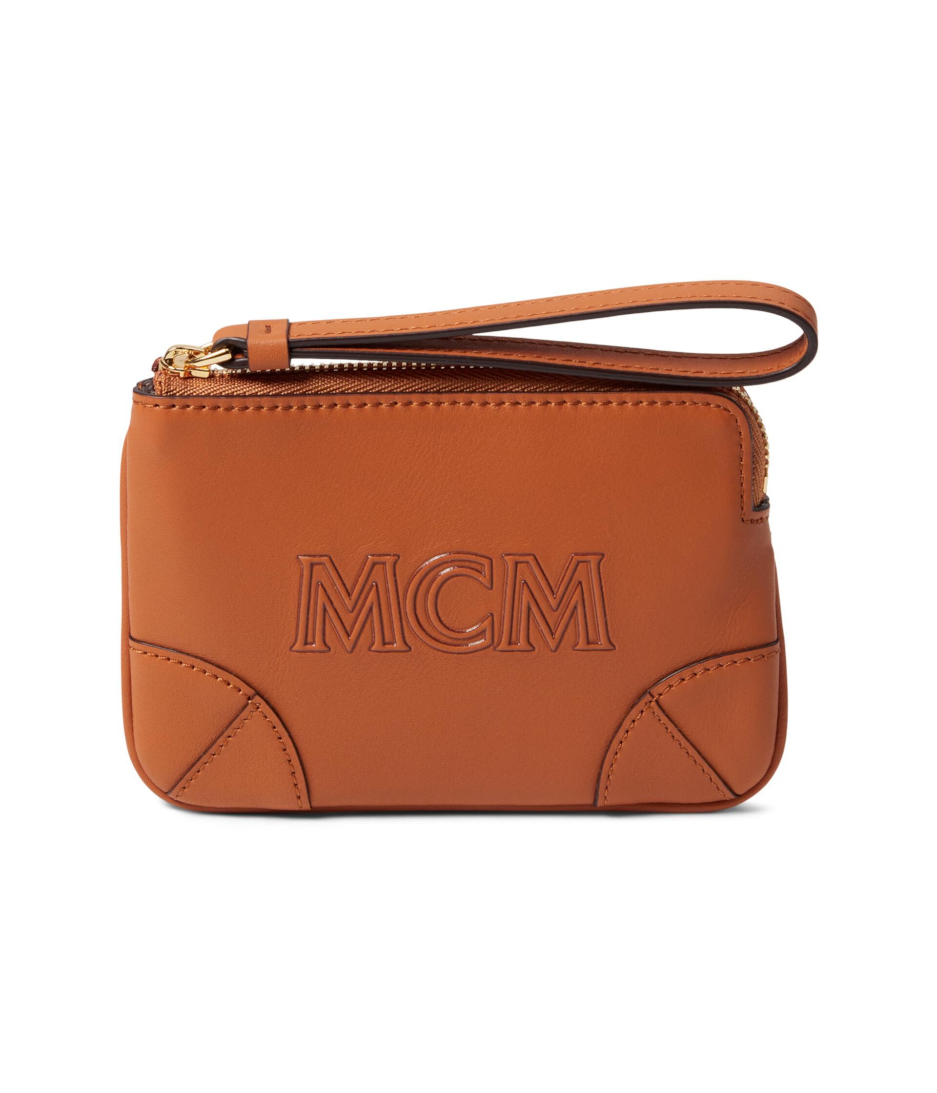 Сумка клатч MCM Aren Leather Flat Pouch Extra Mini MCM