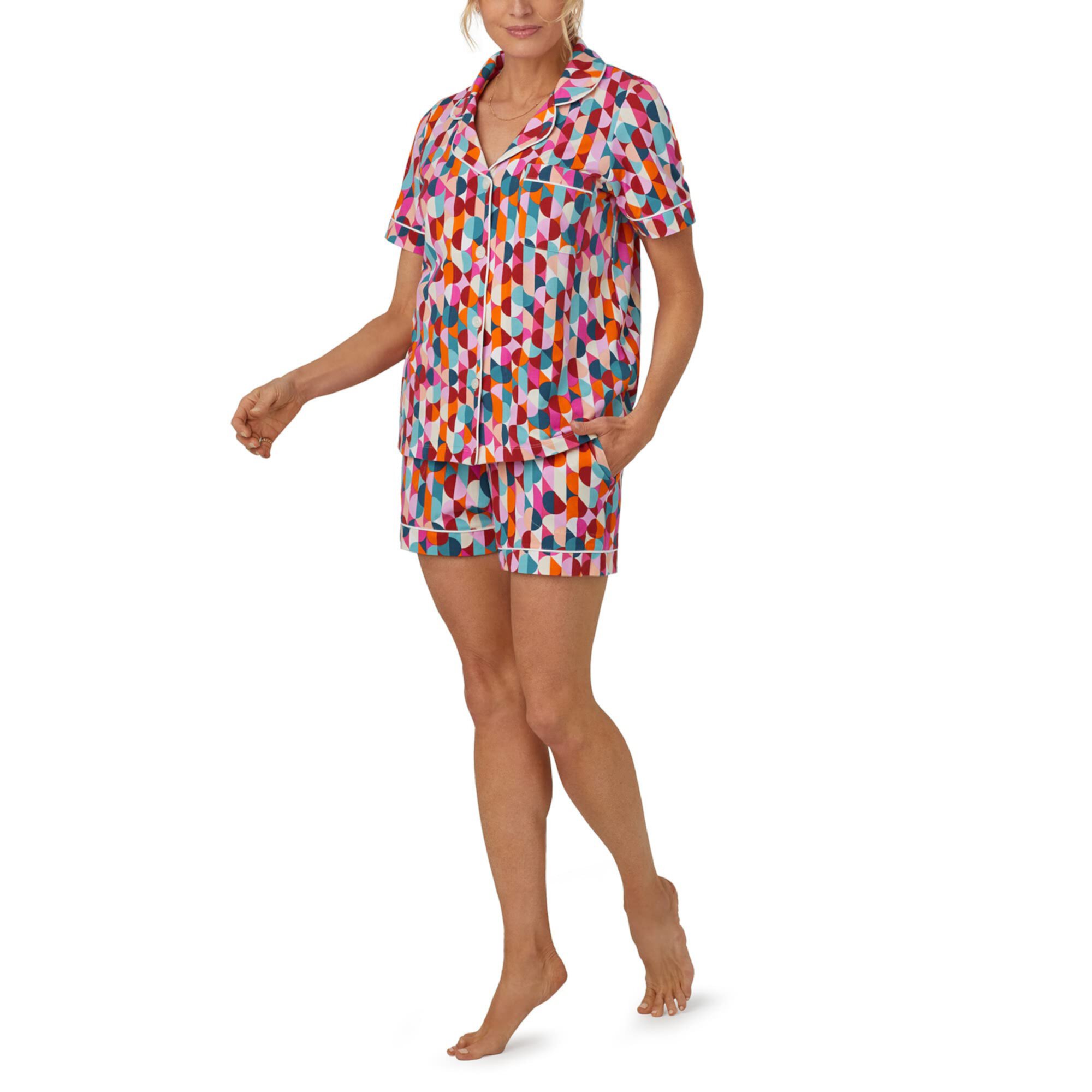 Короткая пижама Trina Turk X Bedhead с короткими рукавами BedHead
