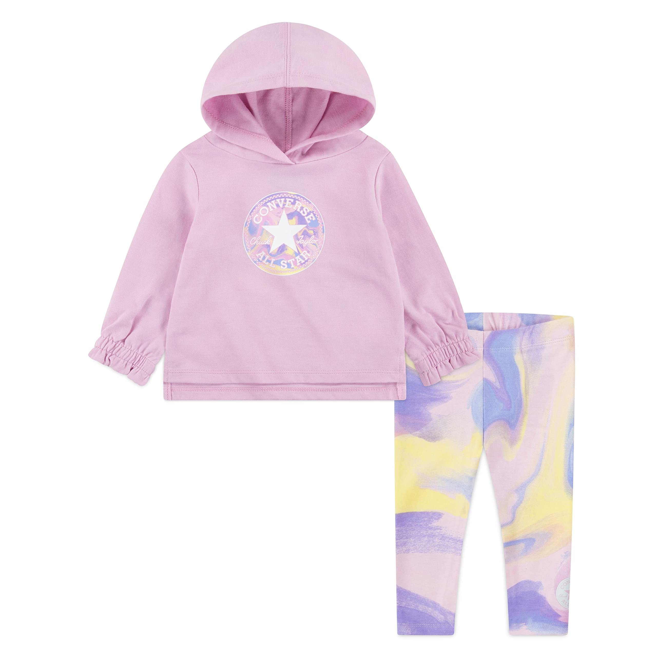 Chuck Patch Hoodie & Leggings Set (Infant) Converse Kids