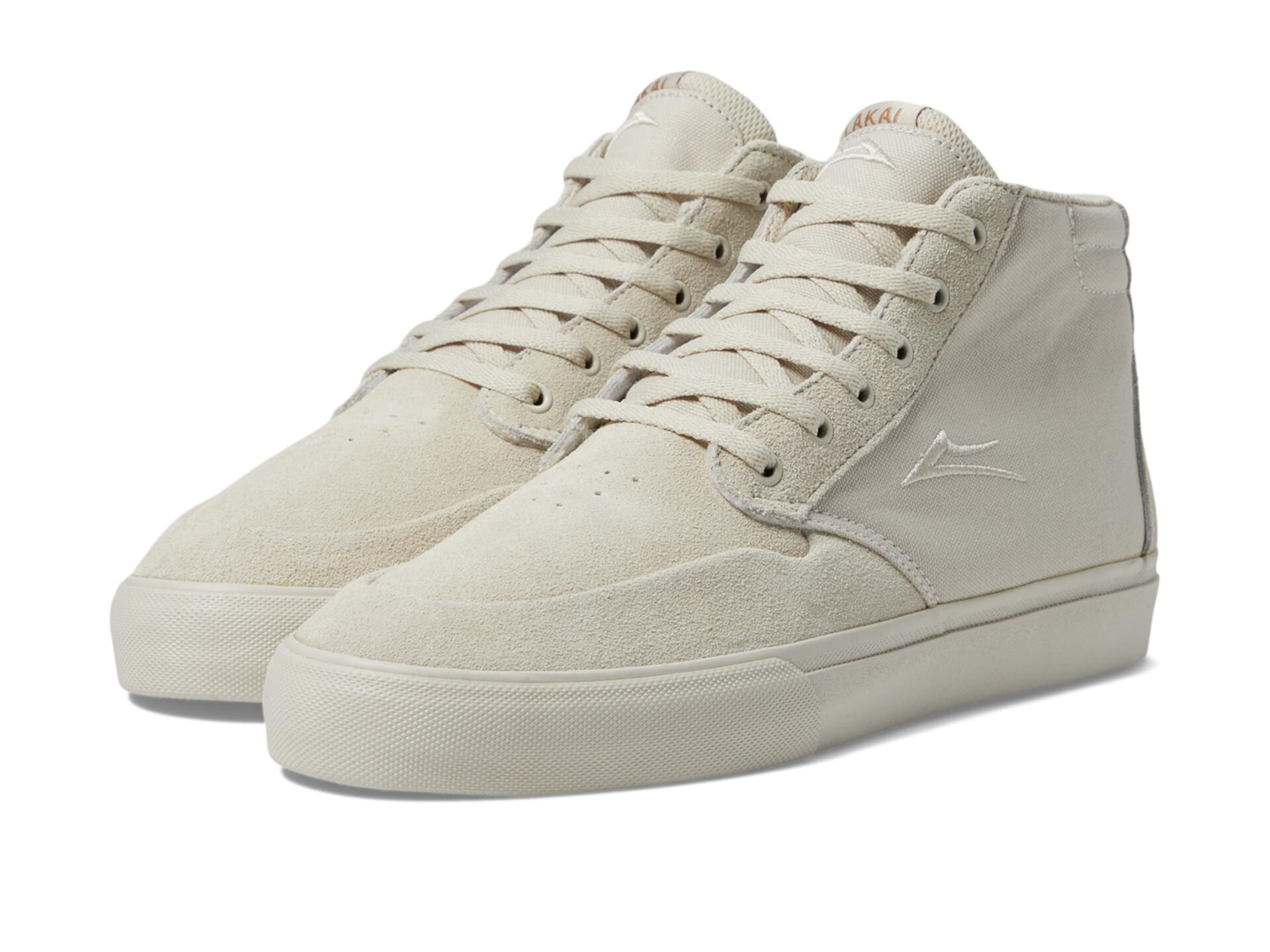 Кожаные кроссовки Lakai Riley 3 High Top из текстиля с резиновой подошвой Lakai