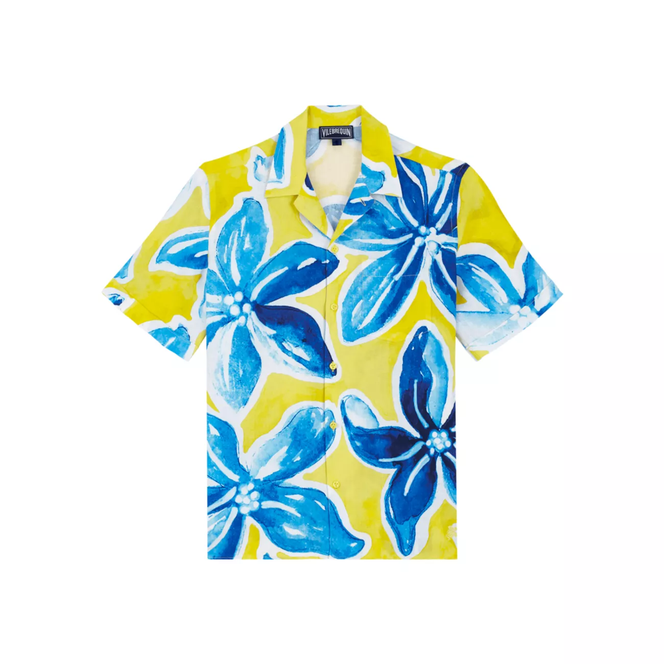 Рубашка Raia с цветочным принтом и пуговицами спереди VILEBREQUIN