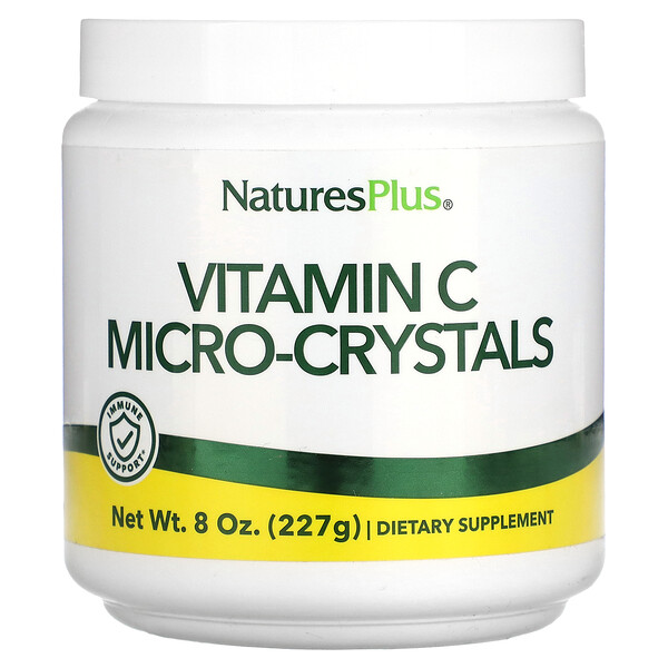 Микрокристаллы витамина С, 8 унций (227 г) NaturesPlus
