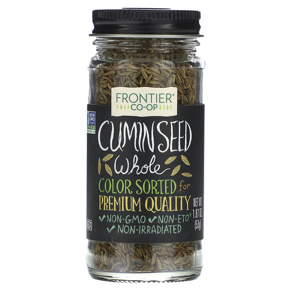 Cumin Seed, Whole, 1.87 oz (53 g) Frontier Co-op