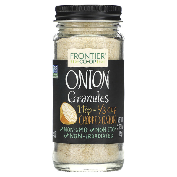 Onion Granules, 2.29 oz (65 g) Frontier Co-op