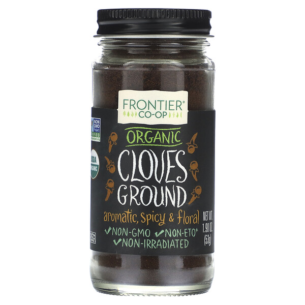 Organic Cloves, Ground, 1.90 oz (53 g) Frontier Co-op