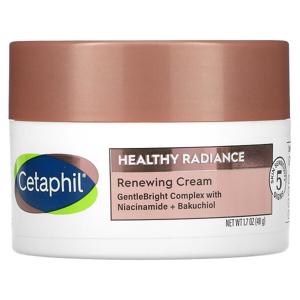 Healthy Radiance, обновляющий крем, 1,7 унции (48 г) Cetaphil