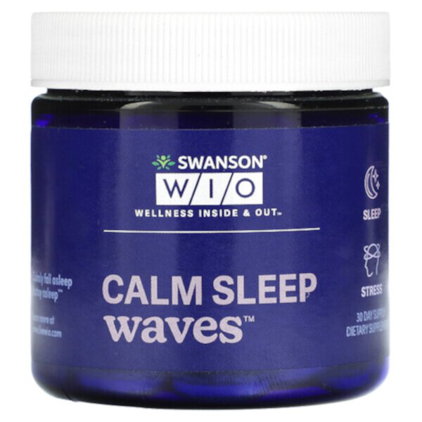 Волны спокойного сна, 30 таблеток Swanson WIO