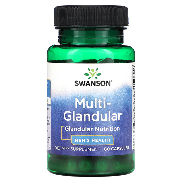 Multi-Glandular, Men's Health, 60 Capsules (Капсулы) Swanson