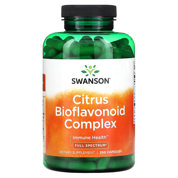 Цитрусовые Биофлавоноиды - 250 капсул - Swanson Swanson