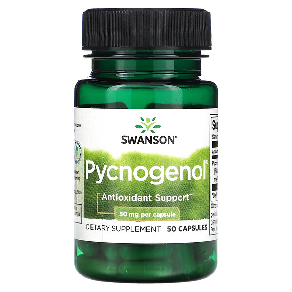 Pycnogenol - 50 мг - 50 капсул - Swanson Swanson