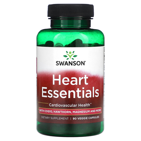 Heart Essentials, 90 растительных капсул Swanson