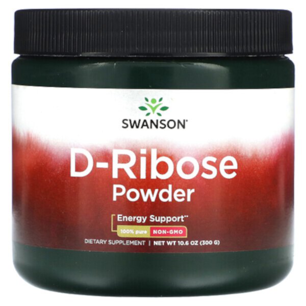 D-Ribose Powder, 10.6 oz (300 g) Swanson