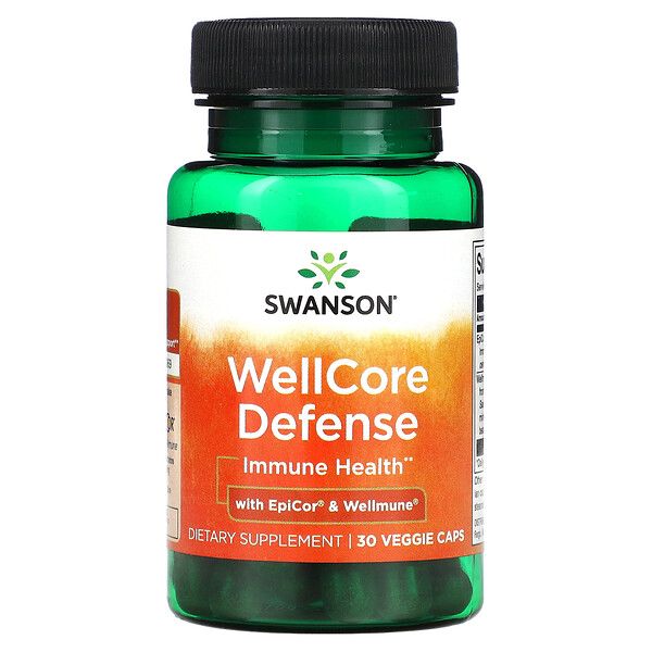 WellCore Defense, 30 растительных капсул Swanson