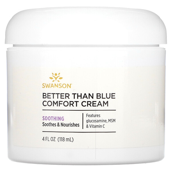 Better Than Blue Comfort Cream (Крем), 4 fl oz (Жидкие унции) (118 ml) Swanson