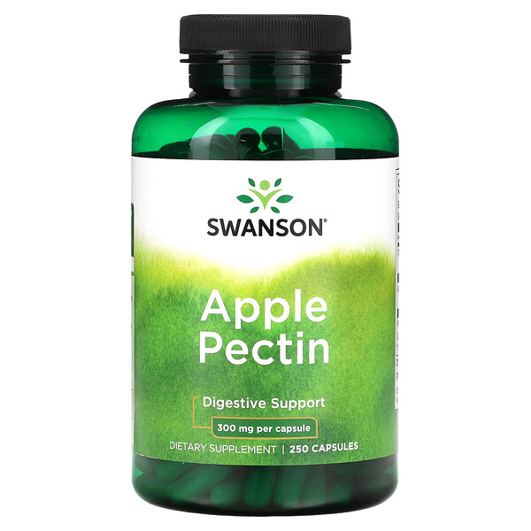 Apple Pectin, 300 mg, 250 Capsules (Капсулы) Swanson