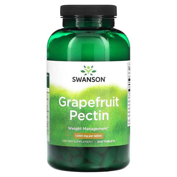 Grapefruit Pectin, 1,000 mg , 240 Tablets (Таблетки) Swanson