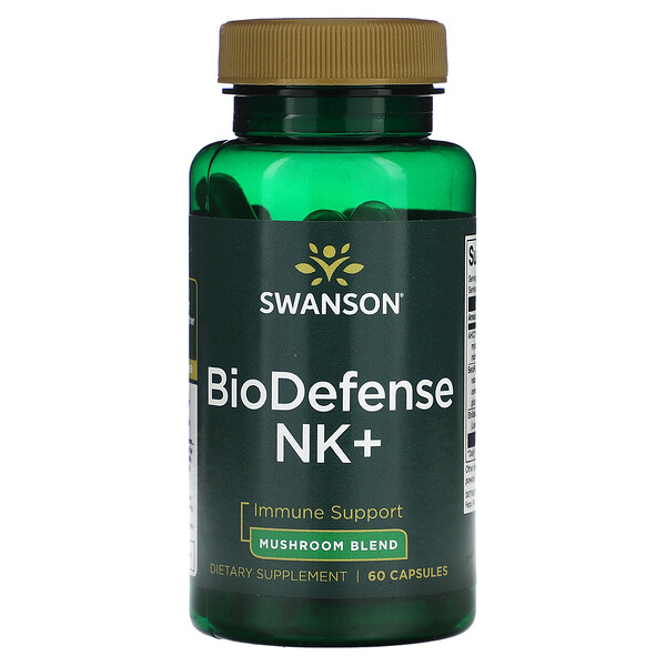 BioDefense NK+, 60 капсул Swanson