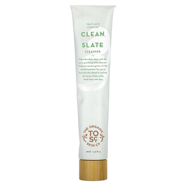 Очищающее средство Clean Slate, 3 жидких унции (90 мл) The Organic Skin Co.