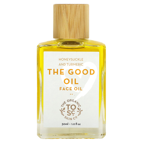 The Good Oil, Масло для лица, жимолость и куркума, 1 жидкая унция (30 мл) The Organic Skin Co.