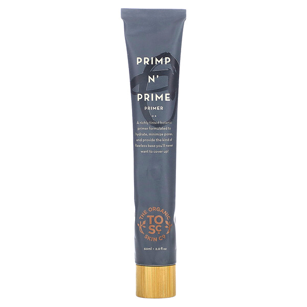 Primp N Prime Primer, розовое золото, 2 жидких унции (60 мл) The Organic Skin Co.