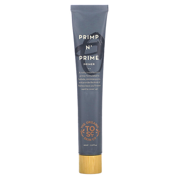 Primp N Prime Primer, Sunkissed, 2 жидких унции (60 мл) The Organic Skin Co.