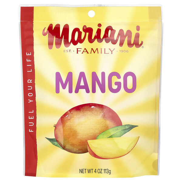 Премиальное манго, 4 унции (113 г) Mariani Dried Fruit