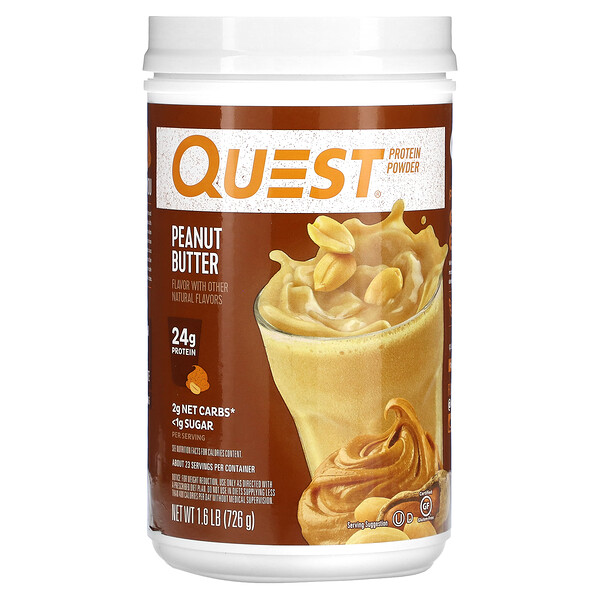 Протеиновый порошок, Арахисовое масло - 726 г - Quest Nutrition Quest Nutrition