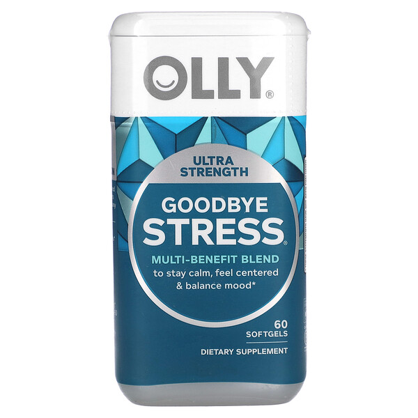 Прощай, стресс, 60 мягких таблеток OLLY