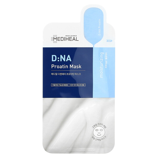 Маска красоты DNA Proatin, 10 листов по 25 мл каждый Mediheal