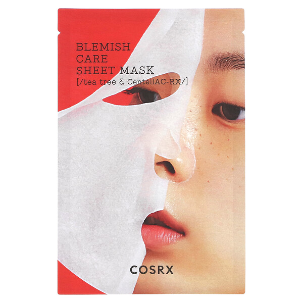 Blemish Care Beauty Sheet Mask, 1 Sheet, 0.87 fl oz (26 ml) Cosrx