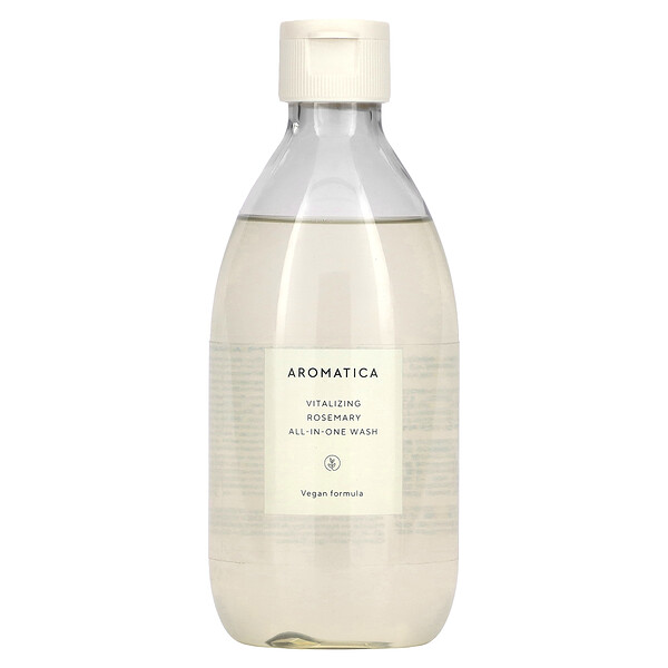 Универсальное моющее средство с розмарином, 10,1 жидких унций (300 мл) Aromatica