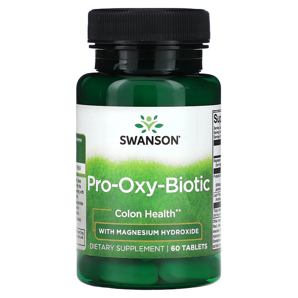 Pro-Oxy-Biotic - 60 таблеток - Swanson Swanson