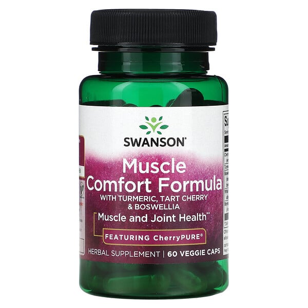 Формула комфорта мышц - 60 растительных капсул - Swanson Swanson