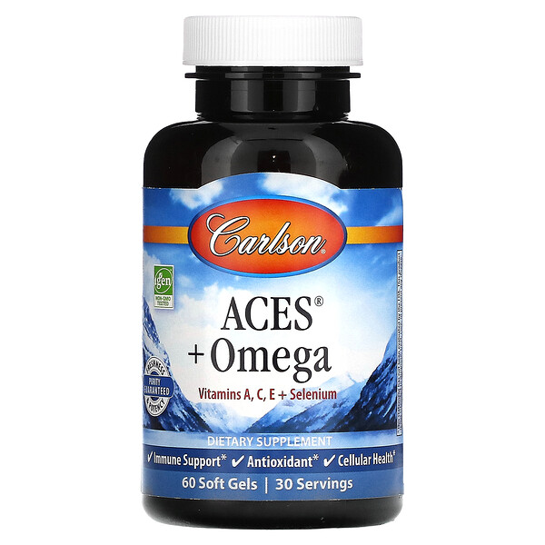 ACES + Omega - 60 капсул - Carlson Carlson