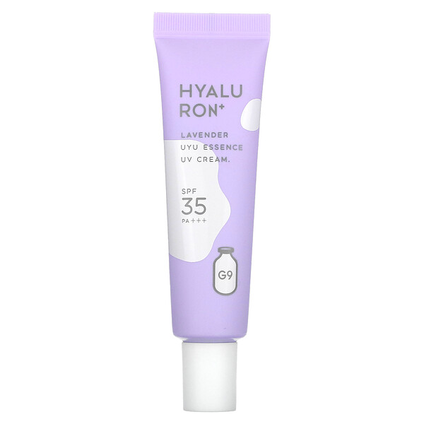 Hyaluron+ UYU Essence UV Cream, SPF 35 PA+++, Лаванда, 25 г G9SKIN