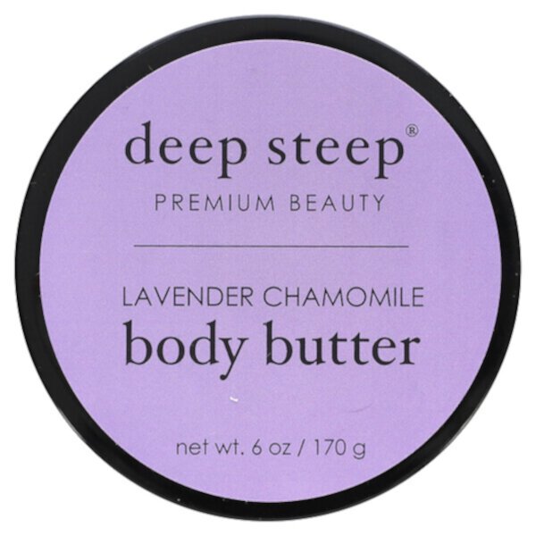 Body Butter, Lavender Chamomile, 6 oz (170 g) Deep Steep