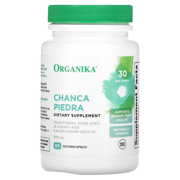 Чанка Пьедра, 500 мг, 90 вегетарианских капсул Organika
