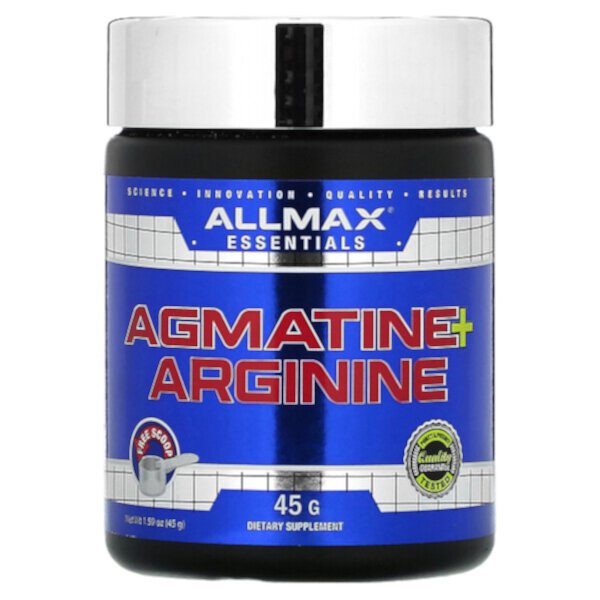 Агматин+ Аргинин, 1,59 унции (45 г) ALLMAX