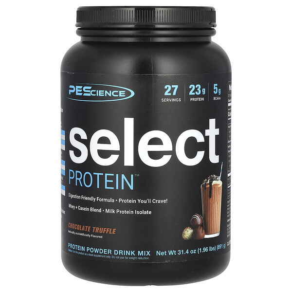 Select Protein, Amazing Chocolate Truffle, 1.96 lbs (891 g) PEScience