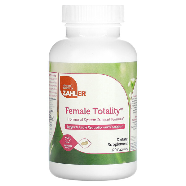 Female Totality, Формула поддержки гормональной системы, 120 капсул Zahler